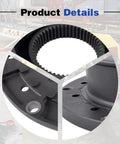 Close-up of Flexible Coupling Kit For 48HE Portable Screw Air Compressors Replacement D48407 showing installation details