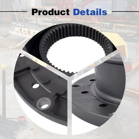 Close-up of Flexible Coupling Kit For 48HE Portable Screw Air Compressors Replacement D48407 showing installation details