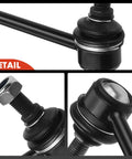 Detailed view of Set Of 4 Front And Rear Sway Bar Link Kit For Chevy Equinox 2008 2017, GMC Terrain 2010 2017, Pontiac Torrent 2008 2009 Easy Install Replacement components.