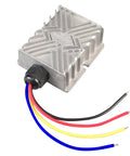 Isolated DC To DC Converter 30V 120V Input To 12V Output 10A 120W Step Down Power Supply with wires, silver casing