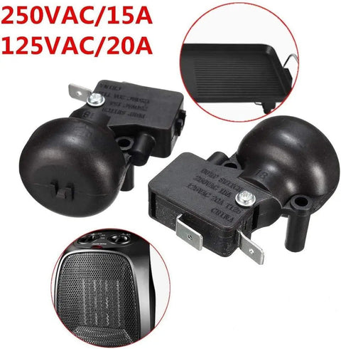 Gas Patio Heater Anti Tilt Shutoff Switch Replacement For Outdoor Heaters FD4 Dump Switch Auto Off When Tip Over Fits Patio Room