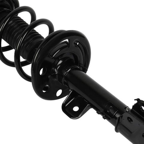 Close-up of Premium Complete Front Strut Assembly With Shocks For Ford Explorer 2013 2014 2015 2016 2017 2018 2019 172730 172729 FWD