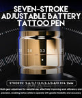 Fold2 Pro Tattoo Gun Kit Complete Tattoo Machine with 2000mAh Battery Mcore C1 Motor gold adjustable stroke dial