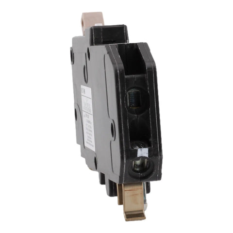 20 Amp Single Pole Dual Function AFCI GFCI Circuit Breaker With Plug On Neutral 120 To 240 Volt 10kAIC UL Listed For Safe Everyday Home Electrical Protection side view