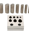 Drop Shaped Die Cutter Set For Jewelry Making 7 Piece Steel Disc Dies Pro Grade Metal Forming Tools For Cutting And Shaping