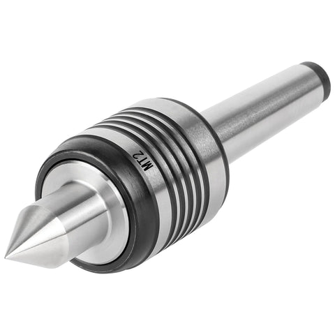 Eumtenr MT2 live center for lathe, 2MT Morse taper, 60-degree point, metal construction