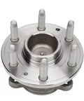 Front Wheel Bearing And Hub Assembly With ABS Encoder For 2015-2022 Chevy Colorado And GMC Canyon 2WD Models Easy Do It Yourself Replacement Quick Budget Friendly 6 Lug 4 Bolt Flange Complete Wheel Hub Unit