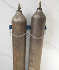 Rugged Built To Last Heavy Duty Steel Gas Cylinder Rack With 10.6 Inch Inlet Diameter And Fixed Shelf Organizer Designed For Hospitals And Factories