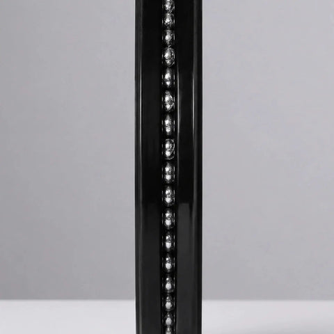 Straight Up Heavy Duty Bar Stool Swivel Plate Replacement With Smooth 360 Spin showing black plate with ball bearings.