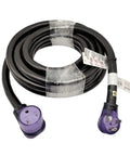 Beefy 50 Amp Welder Extension Cord NEMA 6 50 25ft 6 AWG STW Copper 3 Prong 6 50P To 6 50R Lighted Connector UL Listed