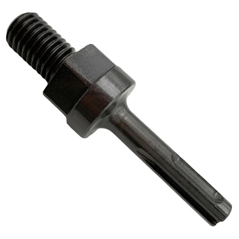 5/8 To 11 Male To SDS Plus Core Drill Adapter For Core Bits, heat treated steel, rotary mode, industrial grade build
