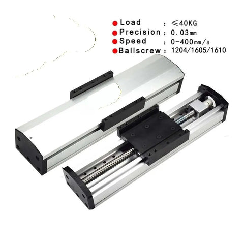 Dope Linear Guide Replacement For CNC XYZ Axis Sealed Dustproof Ball Screw Slide Module Smooth Linear Motion Customizable Stroke From 50mm To 900mm Ideal For Industrial CNC Equipment, sealed aluminum linear actuator with ball screw