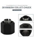 Offset Wrench For No Fuss Router Bit Changes With 1/2 Inch Collet, Fits Bosch 1613 1617 1618 1619 Routers, collet chuck