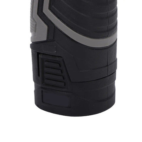 Close-up of the rubber grip handle of the Heavy Duty Cordless Drill Set With 16.8V Brushless Motor and Knockout Power Delivery.