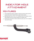 Indicator Hole Attachment AGD Standard Pro Grade Clamp For Precise Hole Depths Up To 42 mm With About 14 mm Range, Model 670B
