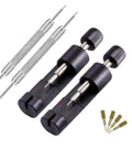 All In One Watch Link Removal Kit With Two Link Pliers Pin Remover Replacement Pins And Extractors For Easy Band Sizing And Bracelet Adjustment