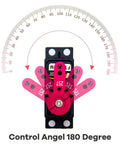 2 Pack 20Kg High Torque RC Servo Motor Waterproof Digital Servo Full Metal Gear Aluminum Case 180 Degree Control diagram