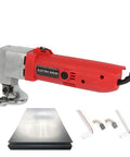 SICWEDIM Electric Sheet Metal Shears With 500W Motor For Cutting Steel Up To 2mm Thick And Heavy Duty Power Handheld Tin Snips Tool.