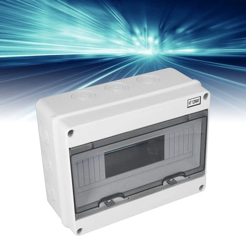 IP65 Waterproof Distribution Box With Transparent ABS Cover, Rugged Electrical Enclosure For Control Panels And Industrial Factories