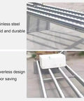Portable Light Duty Gravity Conveyor for Warehouse Freight Handling Unpowered Unloading Pulley System with Two Slides