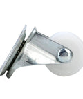 Caster Wheels, Furniture Casters 20Pcs Universal Swivel Wheel Double Roller with metal mount and white ball wheel.