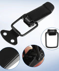 Universal Car Bumper Security Hook Lock Clips Quick Release Hooks For Trunk Bumpers And Fenders Must Have Black 80x28mm close-up
