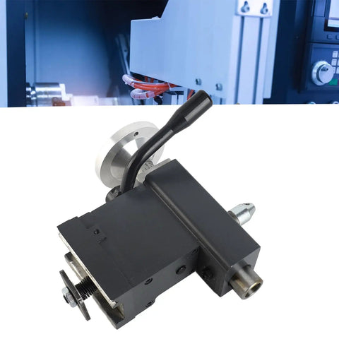 Durable Aluminum Lathe Tailstock Replacement Part With Adjustable Positioning For Precise Alignment And Long Workpieces Support
