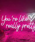 Massive Neon Sign That Reads You Are Really Pretty LED Neon Lights For Bedroom Home Bar Party Wall Decor Hanging