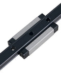 Close-up of Two Pack MGN12 500mm Linear Sliding Rail Guide Kit with Anti Rust Blackened Coating and MGN12H Bearing Carriages