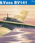 Box cover art of BV 141 German World War II Recon Aircraft Model Kit With Over 100 Parts, One Forty Eight Scale, Eleven And A Half Inches Long