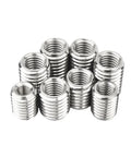 Beefed Up Heavy Duty Self Tapping Threaded Inserts Kit 30 Pcs M2 304 Stainless Steel Thread Repair Sleeve Reducer Male To Female For Aluminum Plastic Electronics Automotive And Industrial Use, M2 inserts