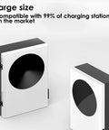 Heavy Duty Wall Mounted Outdoor EV Charger Storage Box With Key And Combo Lock Built Tough Weatherproof Shell Enclosure on display.