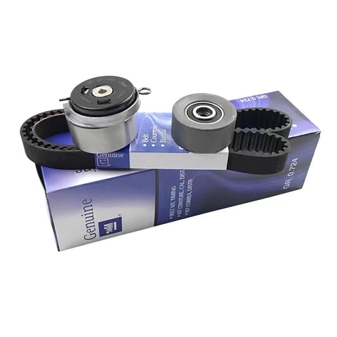 Timing Belt Tensioner Kit for 1.6L and 1.8L engines with tensioner and belt on box