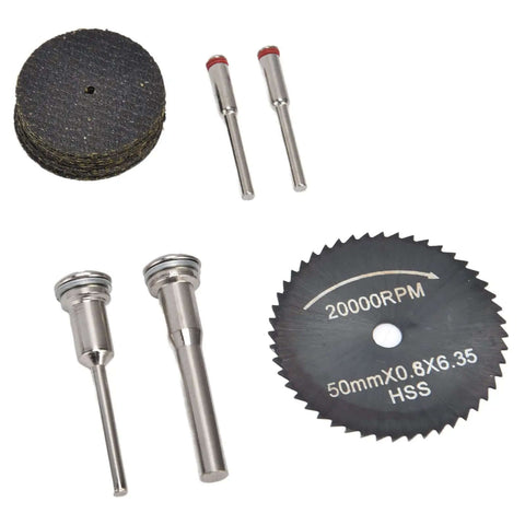 32 Piece Cutting Wheel Set With HSS Circular Saw Blades And Diamond Cutter Wheels Kit for precision cutting on metal wood plastic
