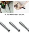 100 Piece Car Remote Key Folding Blade Cotter Pins 9.4x1.7mm Slotted Spring Tension Pins Sellock Roll Pins Stainless Steel