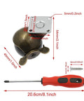 Smooth As Silk Vintage Caster Wheels With Locking Brake Set Of 4 Includes Mounting Hardware for easy installation and use.