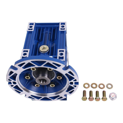 30 To 1 Worm Gear Speed Reducer MRV063 56C Mount Hollow Shaft 1.77 HP At 1750 RPM with bolts and washers