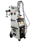 Portable Aluminum Dent Pulling And Welder Machine For Auto Repair Kit With Dent Puller Tool 220V in garage setting.