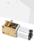 Mini Metal Gear Motor 12V N20 DC Gear Motor 27RPM High Torque Geared Micro Motor with CW CCW Rotation for Robotics Projects