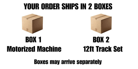 Shipping boxes for CG 30 Straight Line 12ft Track Torch Kit For Metal Cutting And Beveling, 120V motorized system and track set.