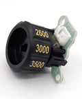 Close-up of Polisher Potentiometer Replacement For Dewalt DWP849 DWP849X Series Tools Fits Type 1 Variants AR BR B2 B3