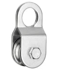 Open Cable Pulley Block With Built-In Bearings For Smooth Lifting, Dual-Sided Opening Design For Easy Rope Insertion, Heavy-Duty Hoist Pulley System, Supports Up To 110 Lb Load, Quick Setup For DIY Lifting Projects, 32mm steel pulley