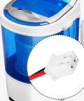 Appliance with Two Pack Micro Mini Dc 5V To 6V Solenoid Valve connection, blue and white, for air and water fluid control