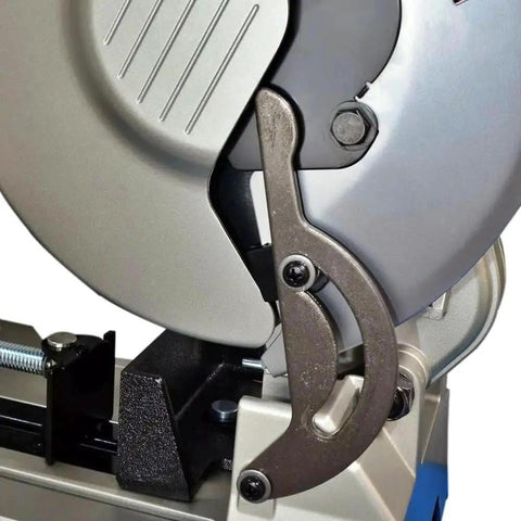 Beastly 12 Inch Metal Cutting Saw With Carbide-Tipped Blade That Outlasts Abrasive Wheels, Quick Release Vise For Rock Solid Material Hold, Fast Burr-Free Cuts, Lock-Off Button, 0-45 Degree Adjustable Miter Fence And Shaft Lock