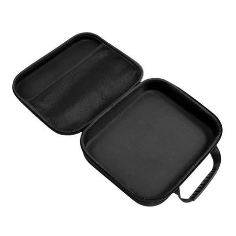 Open Heavy Duty Drill Gear Storage Organizer Case With Reinforced Ergonomic Handle And Customizable Dividers in Oxford Fabric.