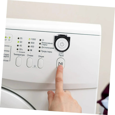 Heavy Duty Elevator Button Protective Cover And Switch Guard on washing machine panel in use