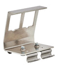 2 Port Metal DIN Rail Mounting Module For Snap In Keystone Jacks Attaches To Standard 35 mm DIN Rail No Tools Needed