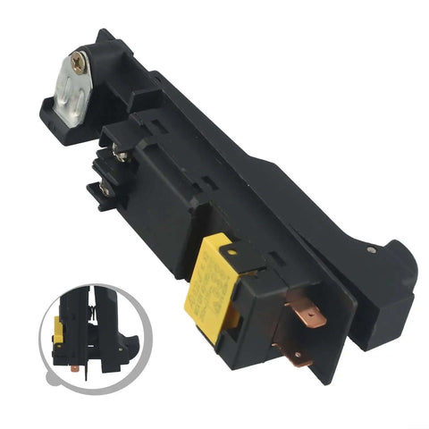 Angle Grinder Switch Replacement for GWS-20-180, 250V 12A Trigger Switch, durable metal and plastic construction visible
