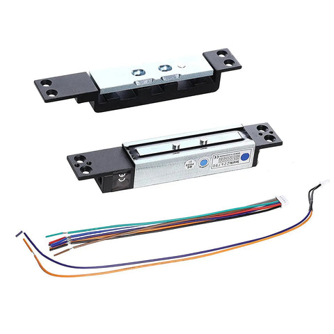 2600lb Magnetic Lock With Concealed Mount 12VDC Electric Shear Lock and wires for swing doors