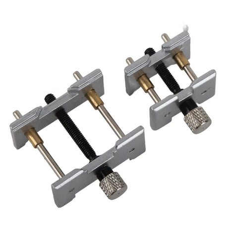 Pro Grade Watch Movement Holder Alloy Fixed Base Case Clamp Opening Durable Multi Function Watchmaker Tool For Precise Repairs